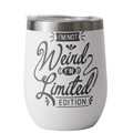 Tumbler verre à vin 12 oz personnalisé 🍷✨