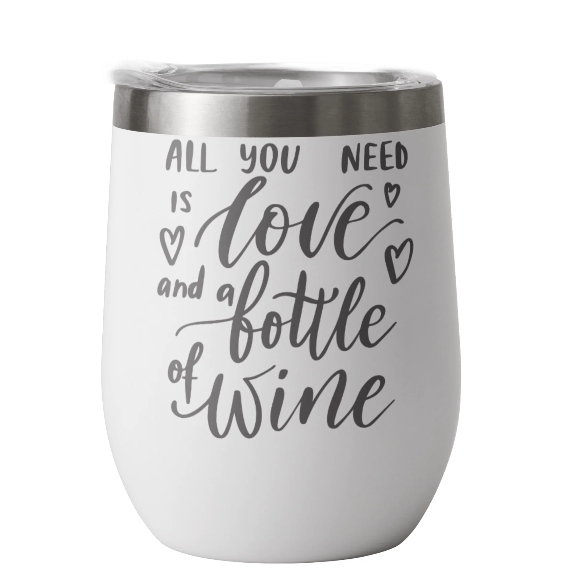 Tumbler verre à vin 12 oz personnalisé 🍷✨