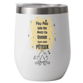Tumbler verre à vin 12 oz personnalisé 🍷✨