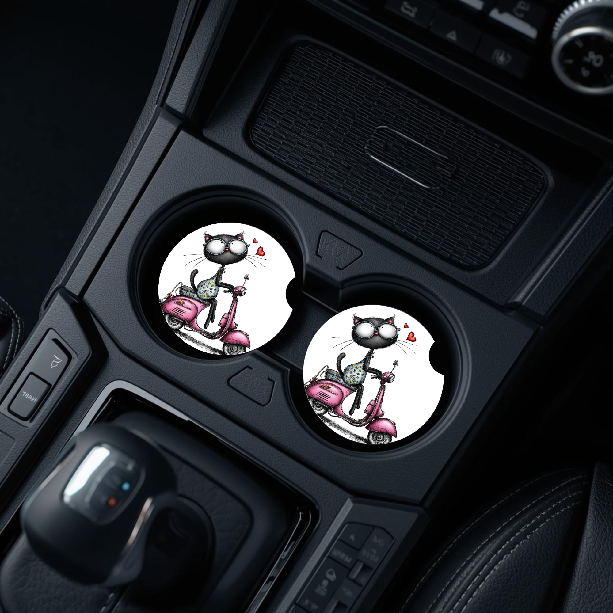 Sous-verre pour voiture – personnalisés