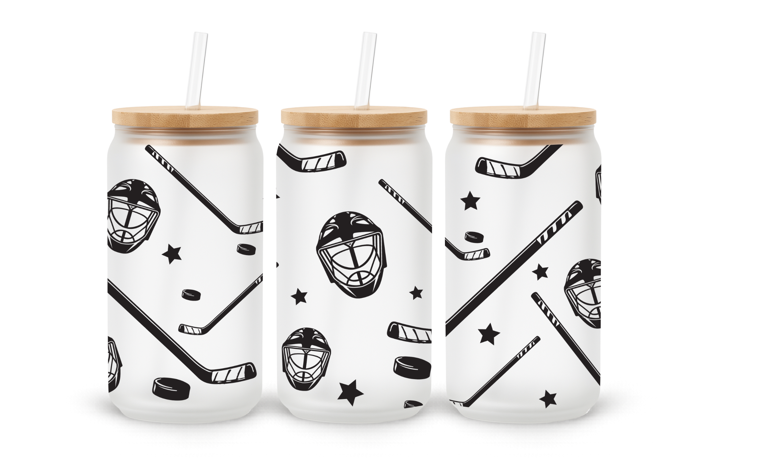 Verre givré 16 oz – Hockey minimal
