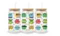 Verre givré 16 oz – Positive Attitude Quotes