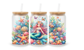 Verre givré 16 oz – Sirène enchantée