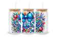 Verre givré 16 oz – Nurse Colorful Vibes