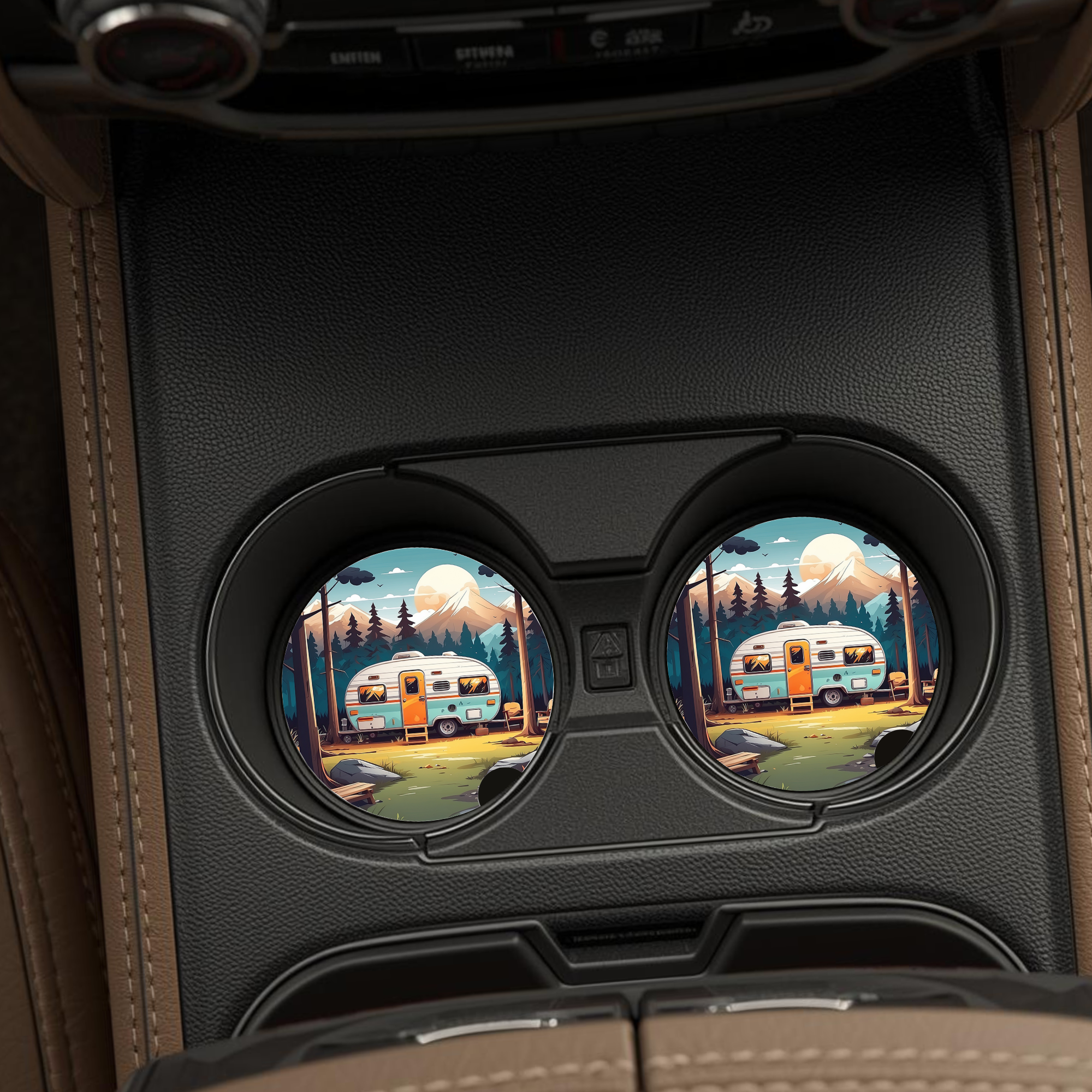 Sous-verre pour voiture – personnalisés