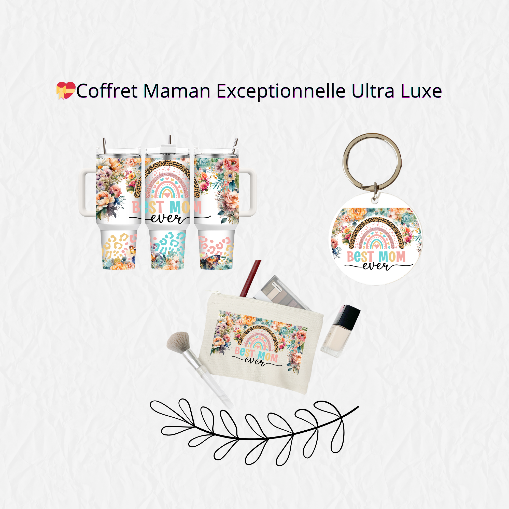 Ensemble cadeau Maman Exceptionnelle Ultra Deluxe
