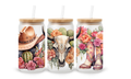 Verre givré 16 oz – Western Bloom