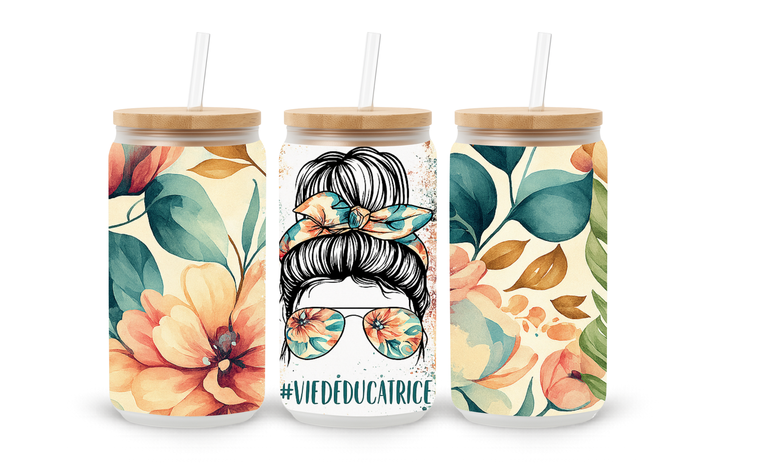 Verre givré 16 oz – Vie d'éducatrice